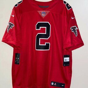 Nike Atlanta Falcons Matt Ryan #2 Stitched Jersey 819043-658 Red Men's 2XL
